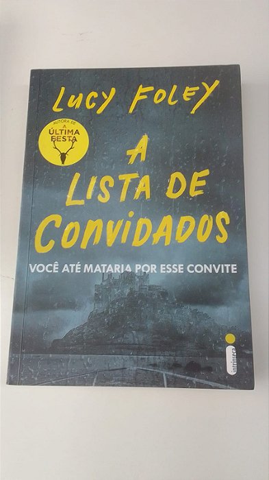 Livro a Lista de Convidados Autor Foley, Lucy (2021) [usado]