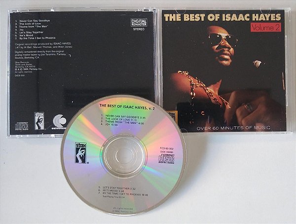 Cd The Best Of Isaac Hayes, Vol. 2 [importado] Interprete Isaac Hayes (1986) [seminovo]