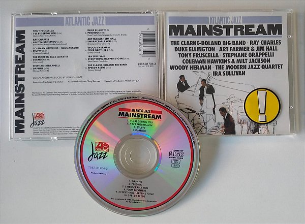 Cd Mainstream [importado] Interprete Atlantic Jazz (1986) [seminovo]