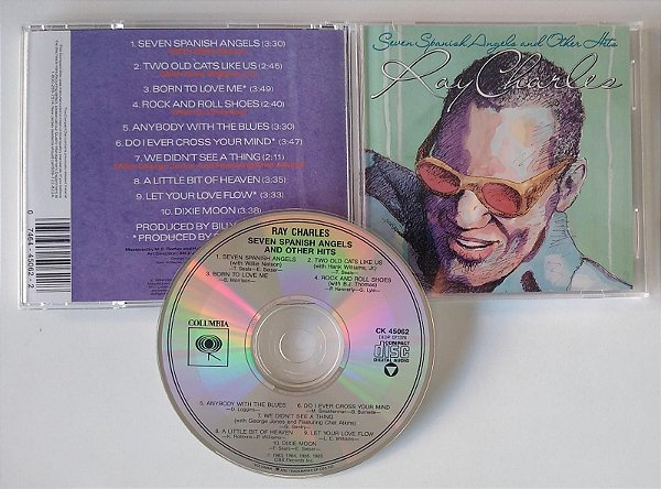 Cd Seven Spanish Angels And Other Hits [importado] Interprete Ray Charles (1989) [seminovo]