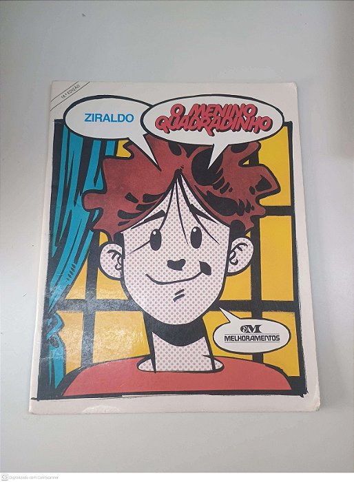 Livro o Menino Quadradinho Autor Ziraldo (2004) [usado]