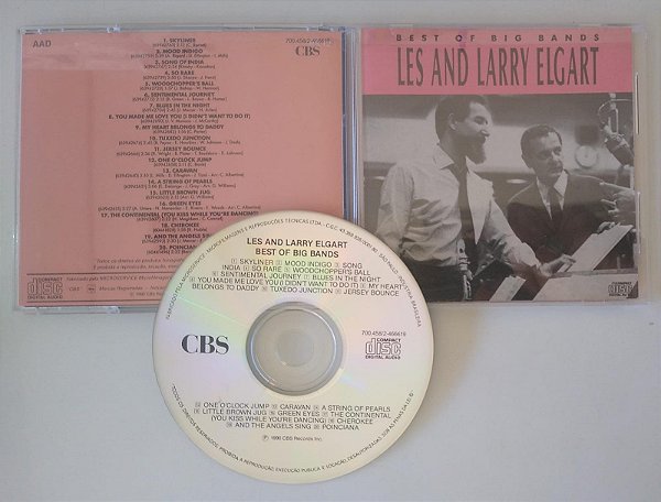Cd Best Of Big Bands Interprete Les & Larry Elgart (1990) [seminovo]