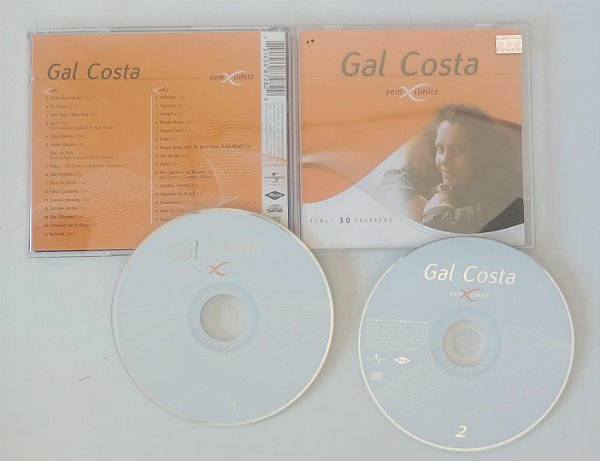 Cd sem Limite [coletânea 2 Cds] Interprete Gal Costa (2001) [seminovo]