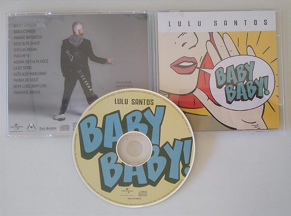 Cd Baby Baby! Interprete Lulu Santos (2017) [usado]