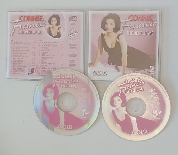 Cd The Best Of Me [2 Cds] Importado Interprete Connie Francis [seminovo]