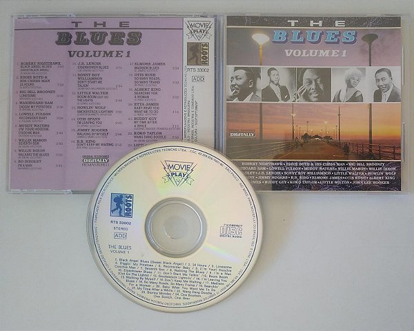 Cd The Blues Vol. 1 Interprete Vários Artistas (1989) [seminovo]
