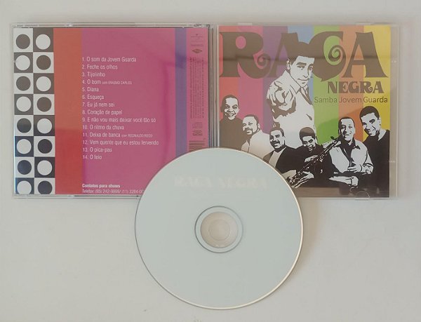 Cd Samba Jovem Guarda Interprete Raça Negra (2002) [seminovo]
