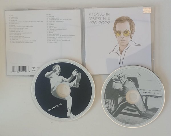 Cd Greatest Hits 1970 - 2002 Interprete Elton John (2002) [seminovo]