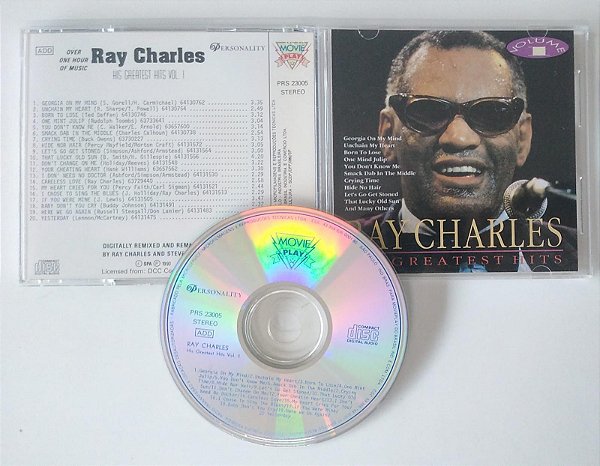 Cd His Greatest Hits, Vol. 1 Interprete Ray Charles (1990) [seminovo]