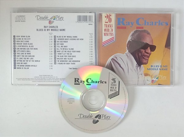 Cd Blues Is My Middle Name Interprete Ray Charles [seminovo]