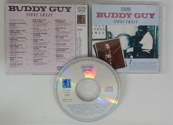 Cd Stone Crazy Interprete Buddy Guy [seminovo]