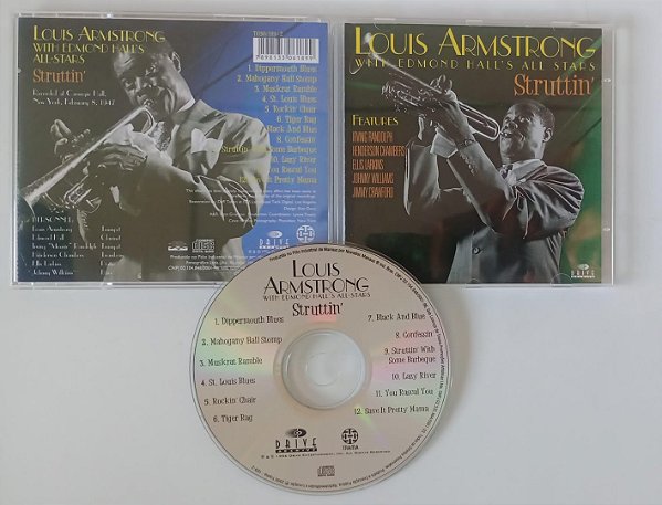 Cd Struttin'' Interprete Louis Armstrong (2000) [seminovo]