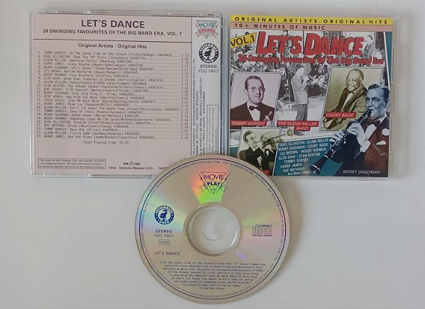 Cd Let''s Dance 1 Interprete Vários Artistas (1988) [seminovo]