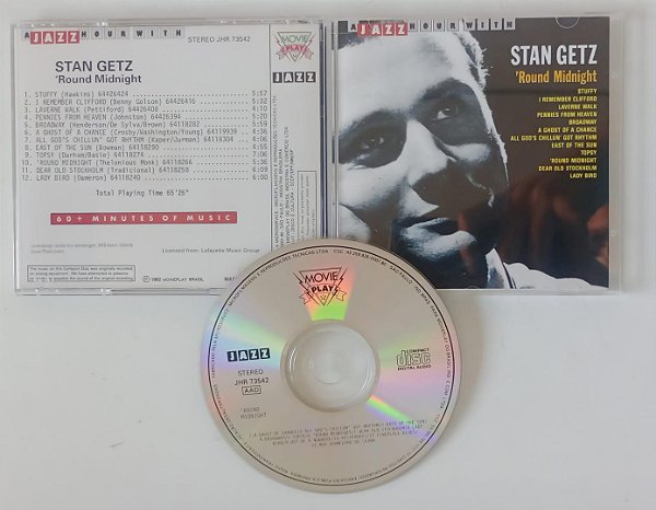Cd a Jazz Hour With Interprete Stan Getz (1992) [seminovo]