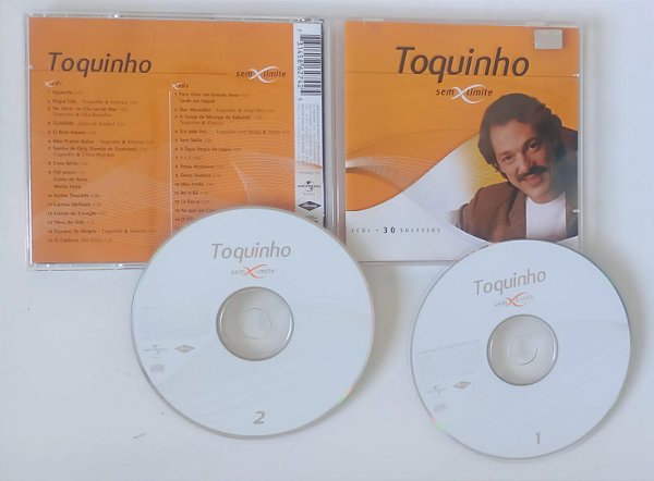 Cd sem Limite (coletânea 2 Cds) Interprete Toquinho (2001) [usado]