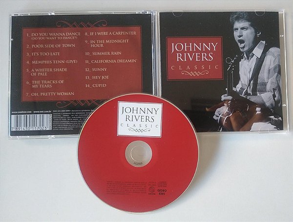 Cd Classic Interprete Johnny Rivers (2008) [seminovo]