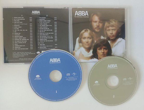 Cd The Definitive Collection Interprete Abba (2001) [seminovo]