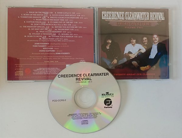 Cd Chronicle 2 (coletânea) Interprete Creedence Clearwater Revival (1991) [seminovo]