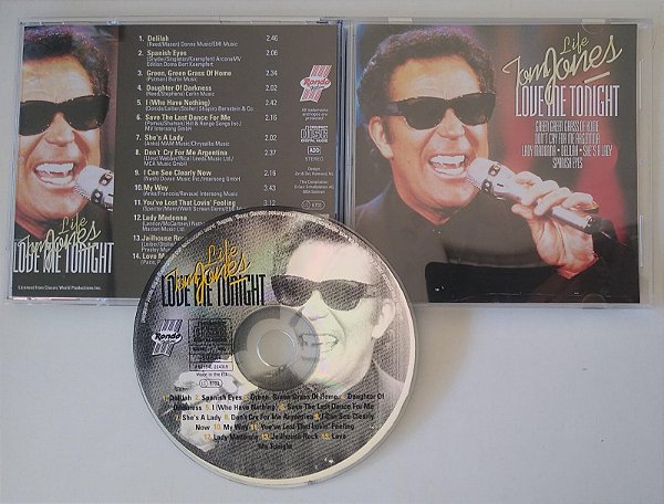 Cd Love Me Tonight [importado] Interprete Tom Jones [usado]