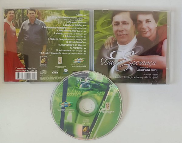 Cd Duo Esperança Interprete Cascatinha e Inhana (2003) [seminovo]