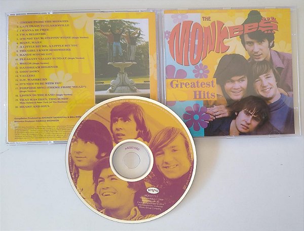 Cd Greatest Hits Interprete The Monkees (1995) [seminovo]