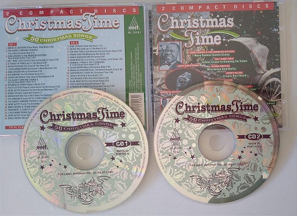 Cd 50 Christmas Songs (2 Discos) [importado] Interprete Vários (1994) [seminovo]