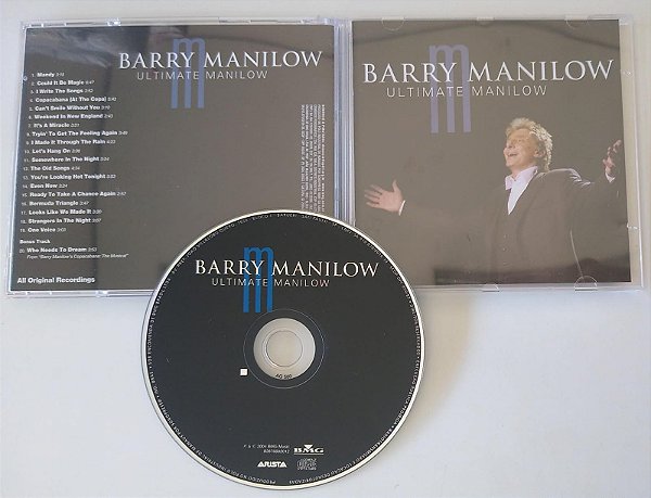 Cd Ultimate Manilow Interprete Barry Manilow (2004) [seminovo]