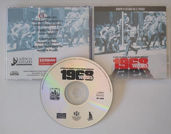 Cd 1968 do Sonho ao Pesadelo Interprete Vários (1997) [seminovo]