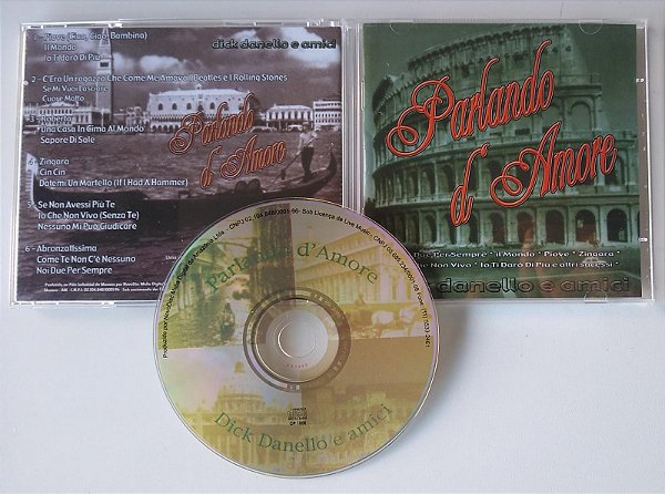 Cd Parlando D''amore Interprete Dick Danello e Amici (2003) [seminovo]