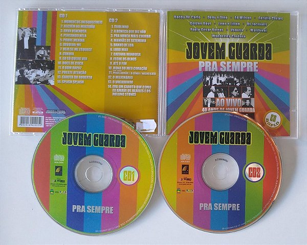 Cd Jovem Guarda Pra Sempre (2 Discos) Interprete Vários (2005) [seminovo]