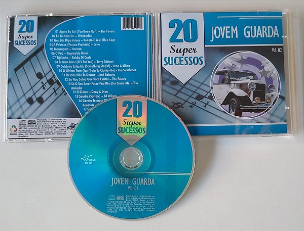 Cd 20 Super Sucessos - Jovem Guarda - Vol. 2 Interprete Vários [seminovo]