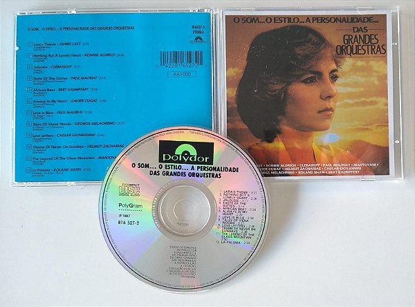 Cd o Som... o Estilo... a Personalidade... das Grandes Orquestras Interprete Vários (1987) [seminovo]