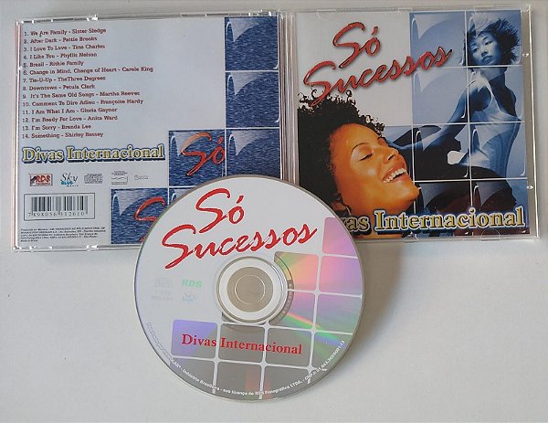 Cd Só Sucessos - Divas Internacional Interprete Vários (2002) [usado]