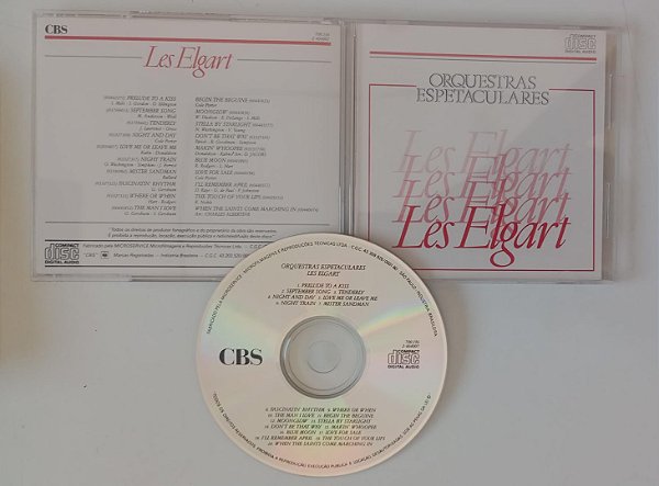 Cd Orquestras Espetaculares Interprete Les Elgart [seminovo]