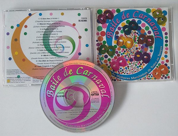 Cd Baile de Carnaval - as Melhores Marchinhas de Todos os Tempos Interprete Vários [seminovo]