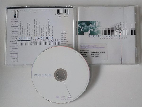 Cd Gershwin''s World [importado] Interprete Herbie Hancock (1998) [usado]