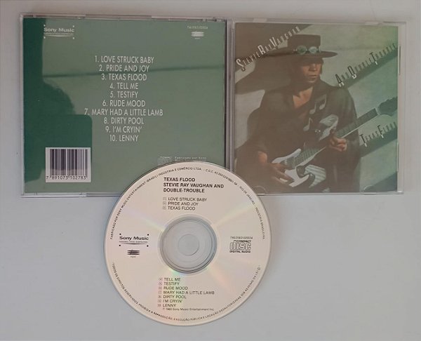 Cd Texas Flood Interprete Stevie Ray Vaughan [seminovo]
