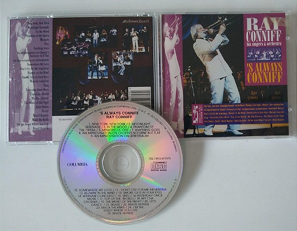 Cd ''s Always Conniff Interprete Ray Conniff (1992) [usado]