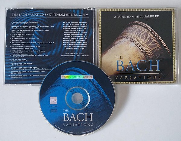 Cd The Bach Variations - a Windham Hill Sampler [importado] Interprete Vários (1994) [seminovo]