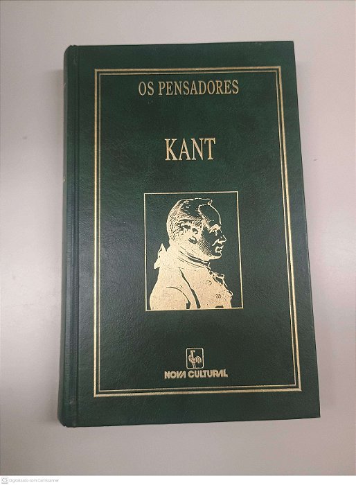 Livro Kant - os Pensadores Autor Kant, Immanuel (2000) [usado]