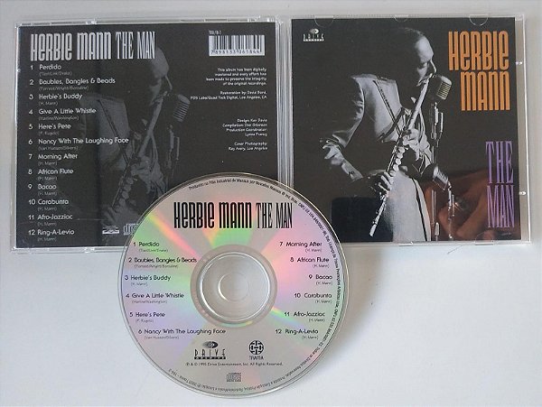 Cd The Man (jazz Collection) Interprete Herbie Mann (1995) [seminovo]