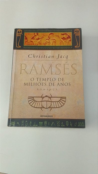 Livro Ramses - o Templo de Milhões de Anos Autor Jacq, Christian (2000) [usado]
