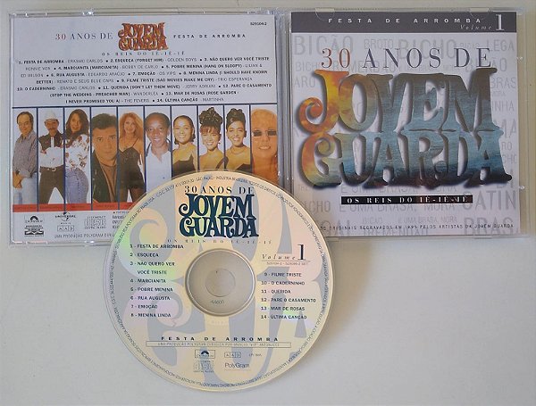 Cd 30 Anos de Jovem Guarda, Vol. 1 Interprete Vários (1995) [seminovo]
