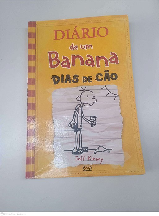 Livro Nº 4 - Diario de um Banana Dias de Cao Autor Kinney, Jeff (2012) [usado]