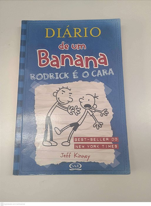 Livro Nº 2 - Diario de um Banana - Rodrick é o Cara Autor Kenney, Jeff (2012) [usado]