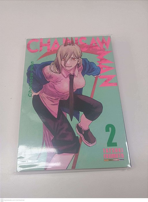 Gibi Nº 2 - Chainsaw Man Autor Tatsuki Fujimoto (2021) [seminovo]