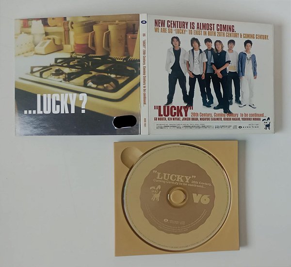 Cd Lucky ? [japão] Interprete V6 (1999) [seminovo]