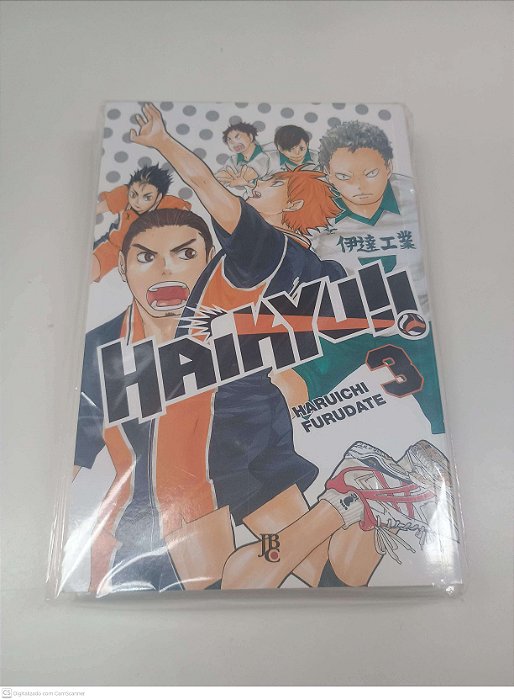 Gibi Nº 3 - Haikyu! Autor Furudate, Huruich (2022) [usado]