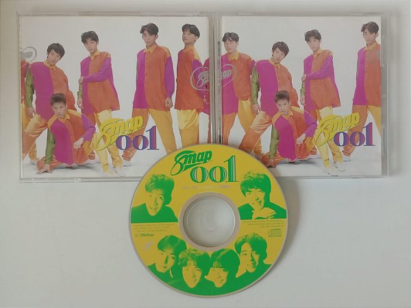 Cd 001 [japão] Smap Interprete Smap (1992) [seminovo]