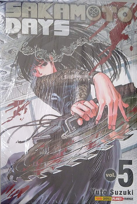 Gibi Sakamoto Days #5 Autor Yuto Suzuki (2023) [novo]